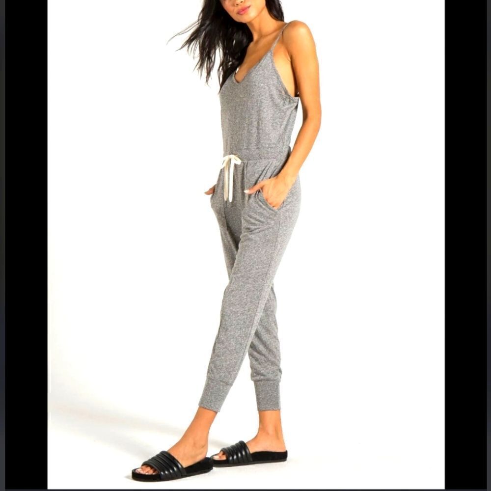 n:philanthropy spaghetti strap jumpsuit